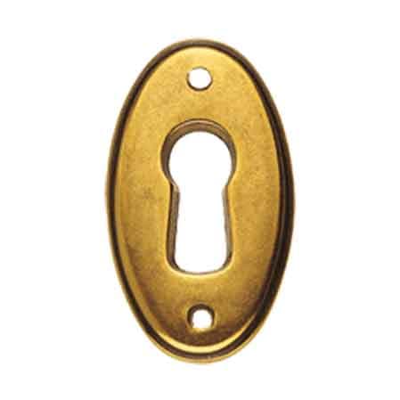 Bocchetta per Mobili 30625 22 x 37 mm Metal Group Poli Vernì (Oro Lucido) - 2