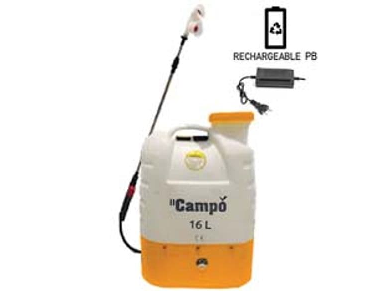 Pompa a Zaino a Batteria Piombo 12 V 16 l 38 CMX18,5X52H. Il Campo