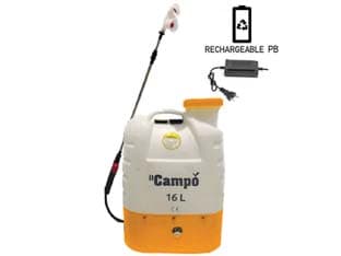 Pompa a Zaino a Batteria Piombo 12 V 16 l 38 CMX18,5X52H. Il Campo - 2