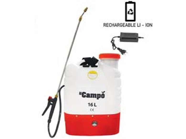 Pompa a Zaino a Batteria Litio 12 V 16 l 38 CMX18,5X52H. Il Campo