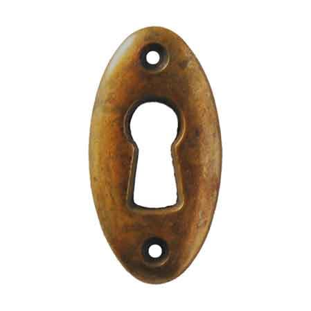 Bocchetta per Mobili 8065 18 x 35 mm Giusti Patinato Antico - 2