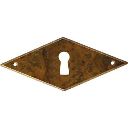 Bocchetta per Mobili 8046 Orizzontale 55 x 28 mm Giusti Patinato Antico - 2