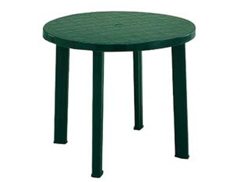 Tavolo da Giardino Tondo Verde 90 CMX72H. Ø 90 mm CMX72H. Peso 6,3 kg