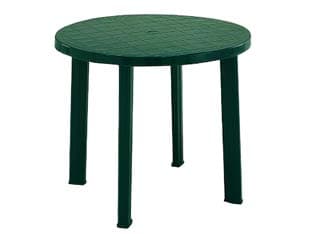 Tavolo da Giardino Tondo Verde 90 CMX72H. Ø 90 mm CMX72H. Peso 6,3 kg - 2