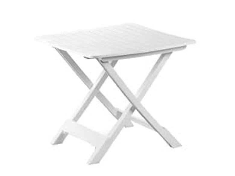 Tavolo da Giardino Pieghevole Tevere Bianco 79 CMX72X70H. 79 CMX72X70H - 2