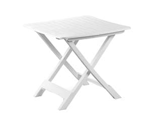 Tavolo da Giardino Pieghevole Tevere Bianco 79 CMX72X70H. 79 CMX72X70H - 2