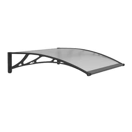 Pensilina da Esterno Alveolare Trasparente Ideal Star 150 x 100 cm - 2
