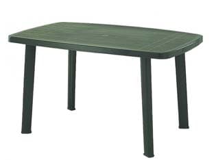 Tavolo da Giardino Faro Verde 135 CMX82X72H. 137 CMX85X72H. Peso 9,5 kg - 2