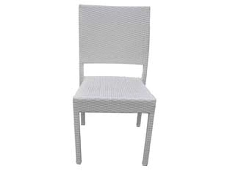 Sedia da Giardino in Perattan 47,5 CMX57X91H. Bianco Vette - 2