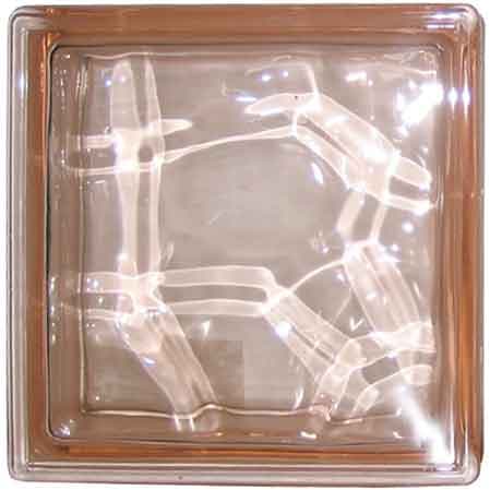 Vetromattone Ondulato Rosa 19 x 8 cm 6 Pezzi - 2