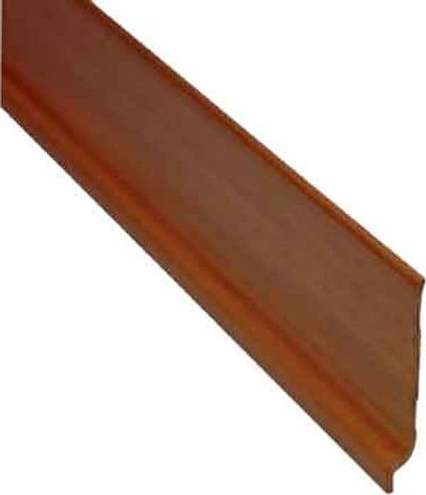 Battiscopa in PVC 70 x 9 mm Barra 2 Mt Nero 10 Pezzi - 2