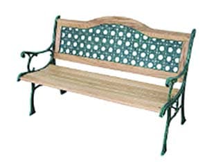 Panchine Losanghe Cerchi Tipo Normale 126 CMX60X81H. Peso 29 kg Vette - 2