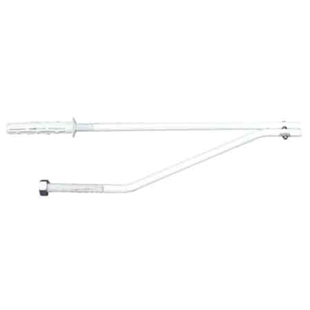 Mensole Regolabili per Lavabi a Canale 465 mm 2 Pezzi - 2