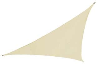 Vela Ombreggiante Poliestere Triangolare Beige 5 MX5X5 Vette - 2