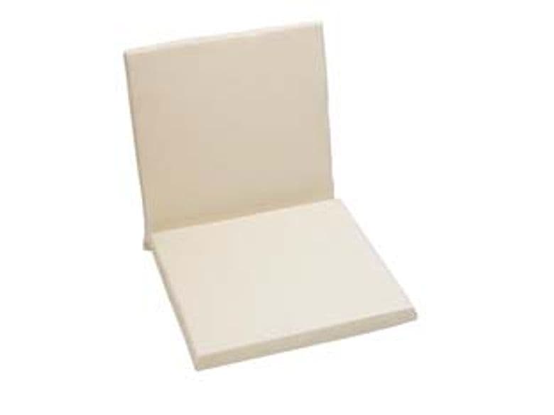 Cuscino Imbottito con Schienale Basso 42 CMX42X45H. Spessore 4 cm