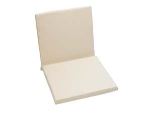 Cuscino Imbottito con Schienale Basso 42 CMX42X45H. Spessore 4 cm - 2