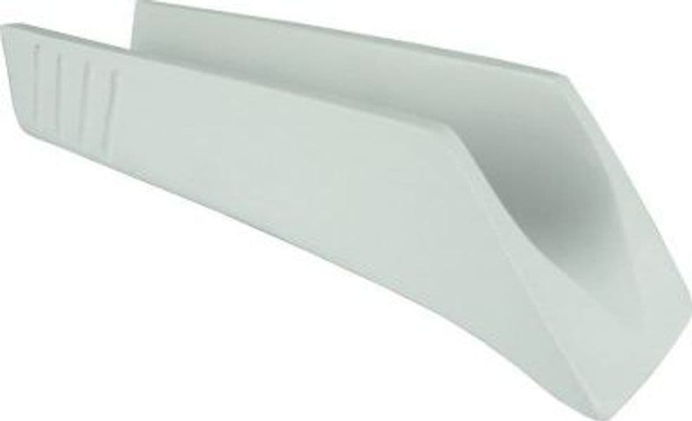Gocciolatoio per Balconi Tipo Aperto 27 x 8 cm Bianco - 2