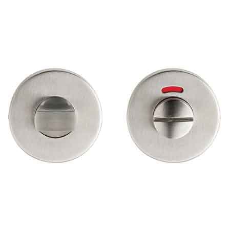 Nottolino WC e Segnalatore Inox Tondo Ø Fimet Maniglie Colore Inox Satinato - 2