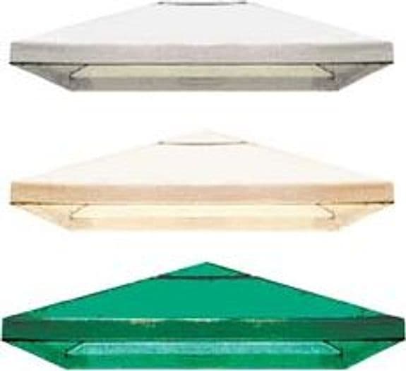 Copertura per Gazebo 3 MX3XCM.20H. Verde Vette - 2