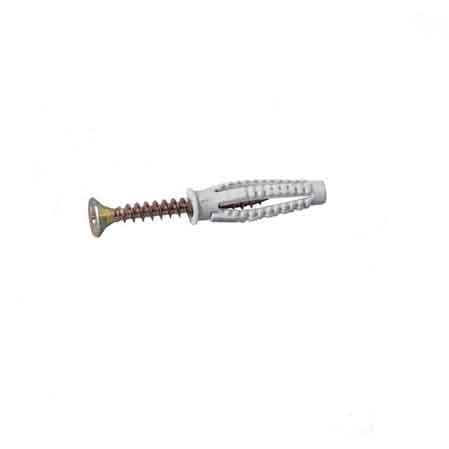 Tassello Universale in Nylon Ø 6 x 30 mm Akifix Vite Screw 4,5 x 40 mm 100 - 2