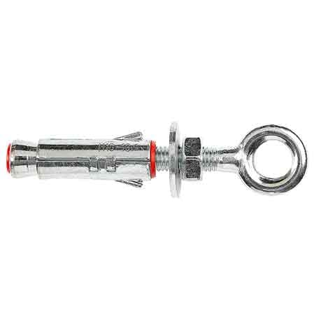 Tassello con Occhiolo Chiuso Nx Oc M6 Tecfi Ø 12 x 45 50 Pezzi - 2