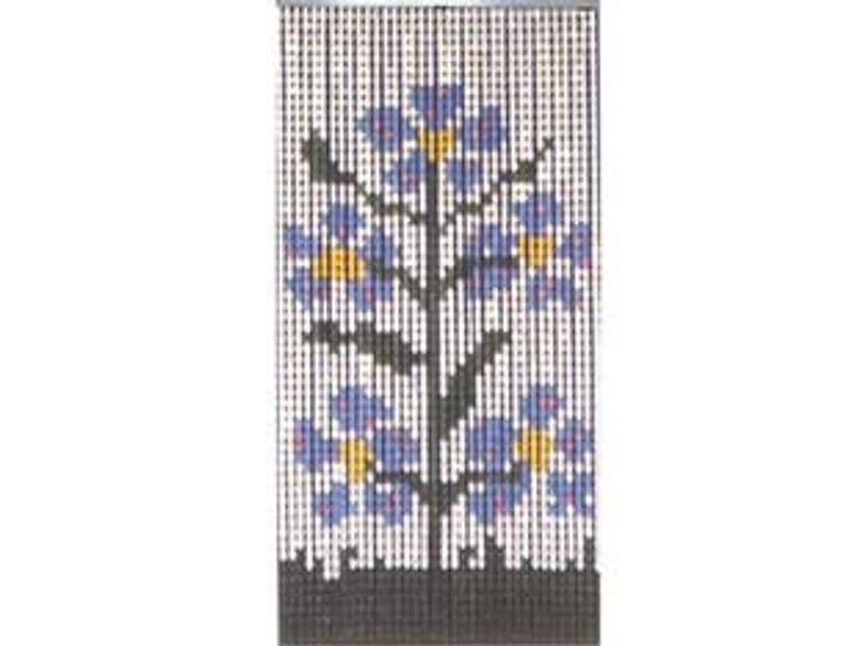 Tenda Anti Mosche a Piastrina Fiori 44 Strisce per 63 Piastrine 120 - 2
