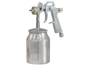 Aerografo Serbatoio Inferiore con Attacco Dado Capettato Ugello 1,5 mm - 2