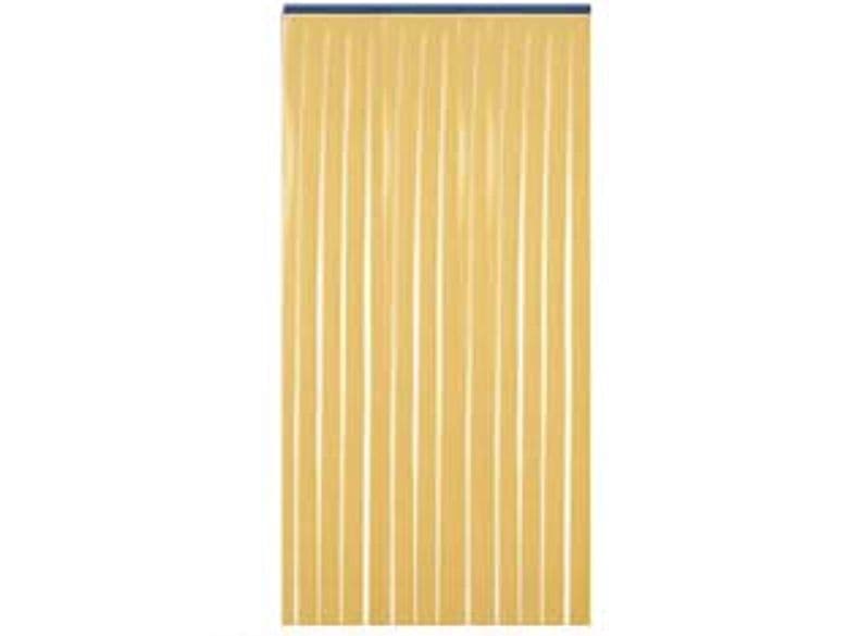Tenda Anti Mosche in Plastica a Strisce Marrone 120 CMX230H. Vette - 2