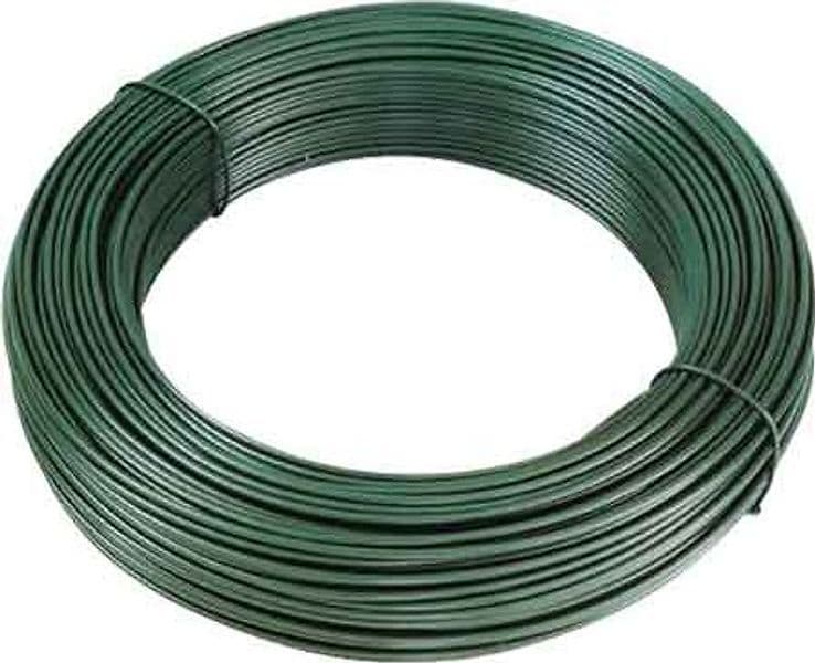 Filo Multiuso Plastificato in Ferro Zincato Verde Mm 1,8 x 7 m - 2