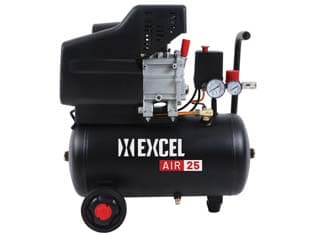 Compressore Coassiale Lubrificato a Olio Air 25 24 l HP 1,5 Monofase Excel - 2