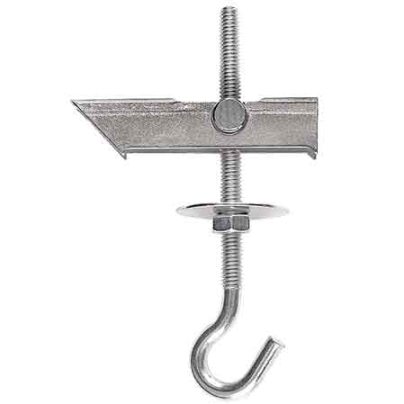 Ancora a Soffitto a Bascula con Occhiolo Aperto BK01 Vite Tecfi 50 Pezzi - 2