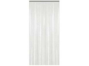 Tenda Anti Mosche in Plastica a Strisce Bianca 120 CMX230H. Vette - 2