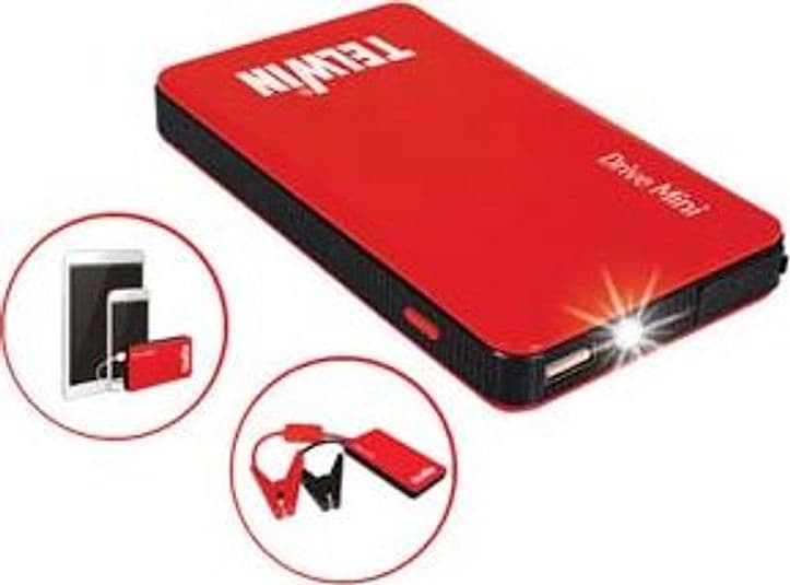 Avviatore Power Bank Drive Mini 12 V con 1 Porta Usb Telwin