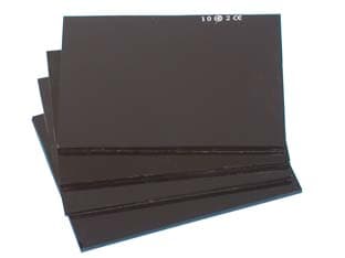Vetri per Maschere di Protezione Inattinici DIN11 75 MMX98 10 Pezzi - 2