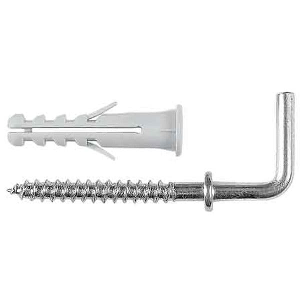 Tassello con Gancio Medio Nc Ø 6 Tecfi 4,5 x 35 mm Conf 10 Pezzi - 2