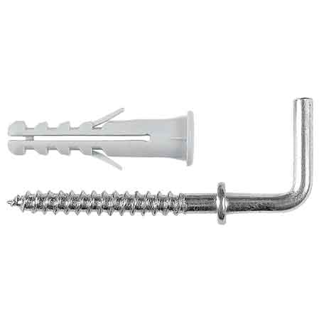 Tassello con Gancio Medio Nc Ø 6 Tecfi 4,5 x 35 mm Conf 10 Pezzi - 2