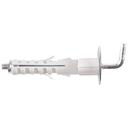 Tassello Prolungato Gancio Medio Funp Gm M5 Ø 12 x 55 Tecfi 100 Pezzi - 2