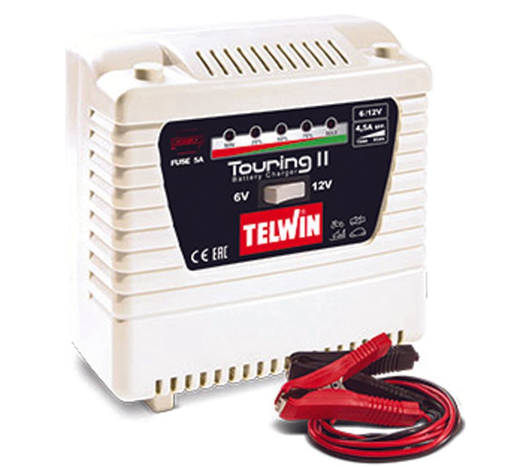 Caricabatterie Touring 11 4,5A 6 12 V Telwin - 2