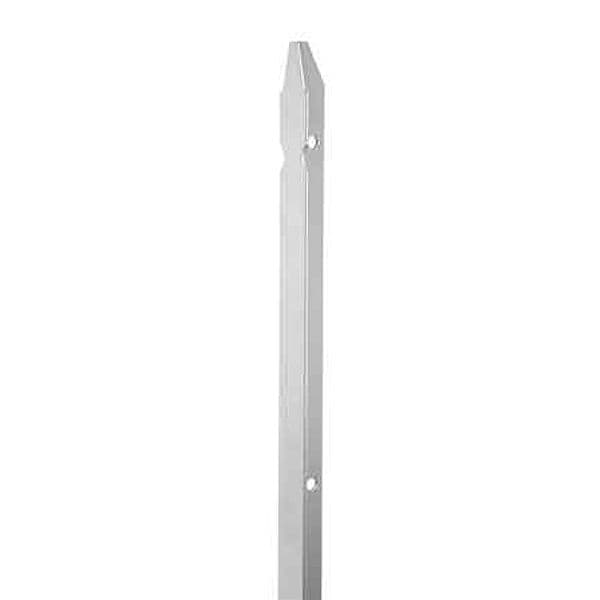 Paletto per Recinzione Zincato 30 x 3 mm Made in Italy 175 cm 10 Pezzi - 2