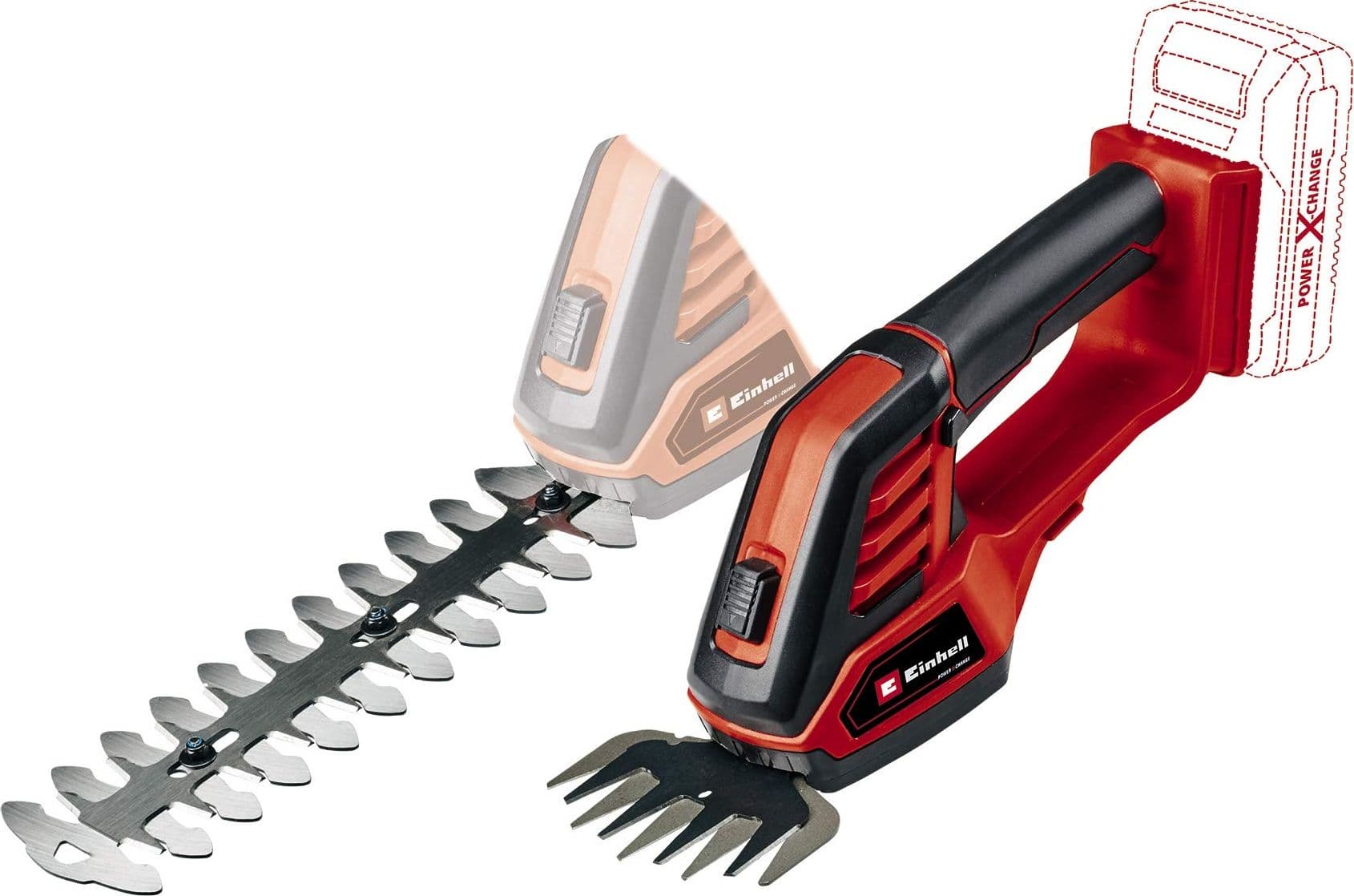 Forbici Cesoia a Batteria per Erba e Arbusti 18 V (gecg 18 100 Li) Einhell
