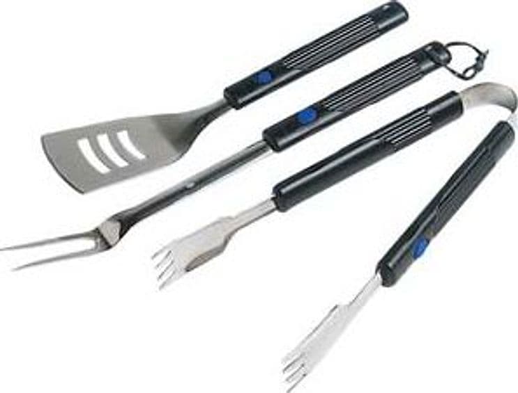 Set Utensili per Barbecue PZ.3 con Manici Allungabili in Bachelite Set PZ.3 – Campingaz
