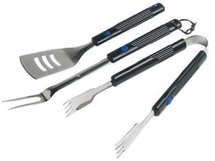 Set Utensili per Barbecue PZ.3 con Manici Allungabili in Bachelite Set PZ.3 - 2