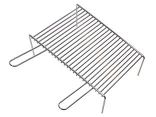 Griglia Pesante con Piedi 2 Manici 50 CMX35X7H. Lapillo - 2
