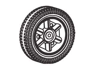 Ruota per Barbecue a Gas Lapillo - 2