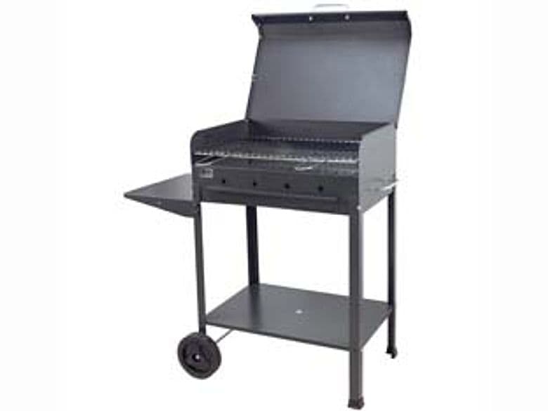 Barbecue Rettangolare a Carbonella Stella con Ruote Griglia 57,5 CMX37 - 2
