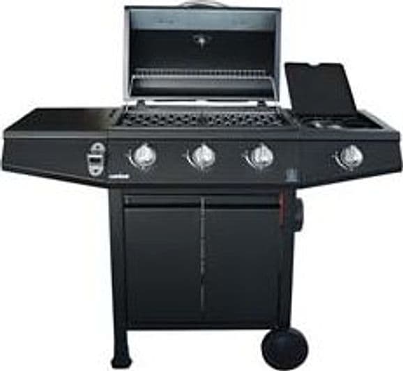 Barbecue a Gas GPL 3 Bruciatori + 1 Fornello 117 CMX52X101H. Lapillo