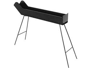 Barbecue Cuocispiedini a Carbonella Richiudibile 80 CMX14X65H. Mille - 2