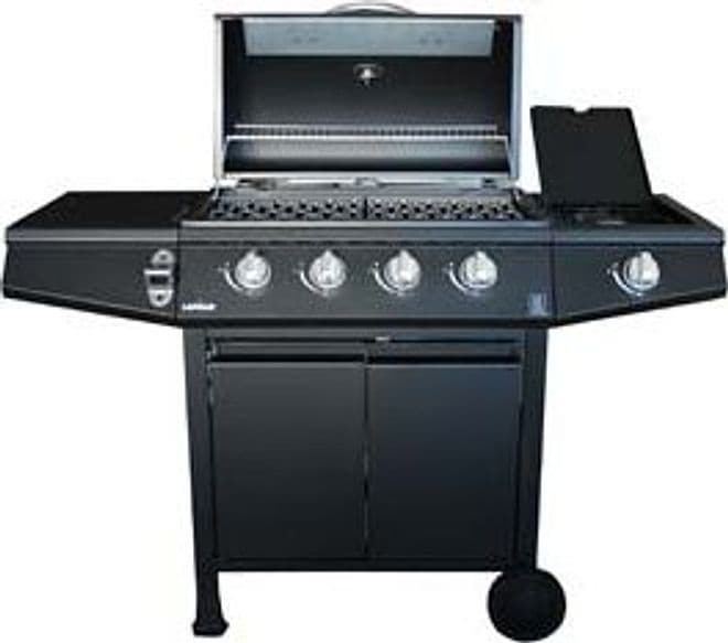 Barbecue a Gas GPL 4 Bruciatori + 1 Fornello 126 CMX52X103H. Lapillo