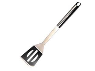 Paletta in Acciaio Inox per Barbecue con Manico Alluminio Lunghezza 2 Pezzi - 2