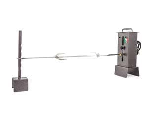 Girarrosto Elettrico Registrabile con 1 Spiedo 14 CMX13X36H. 2,5 kg - 2